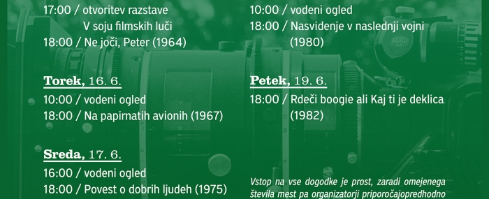 Viba film ob 70-letnici z dnvei odprtih vrat in filmskim programom 